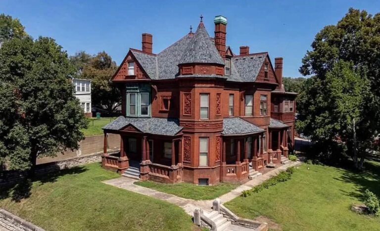 Landmark Gilded Age Mansion: 1887 Herschel Bartlett-Parker House – Offered at $299,900