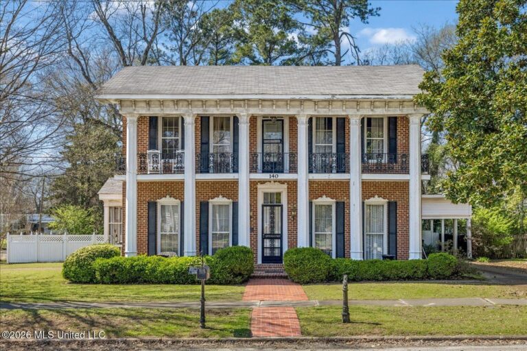 White Pillars: Historic 1838 Greek Revival Residence| $360,000