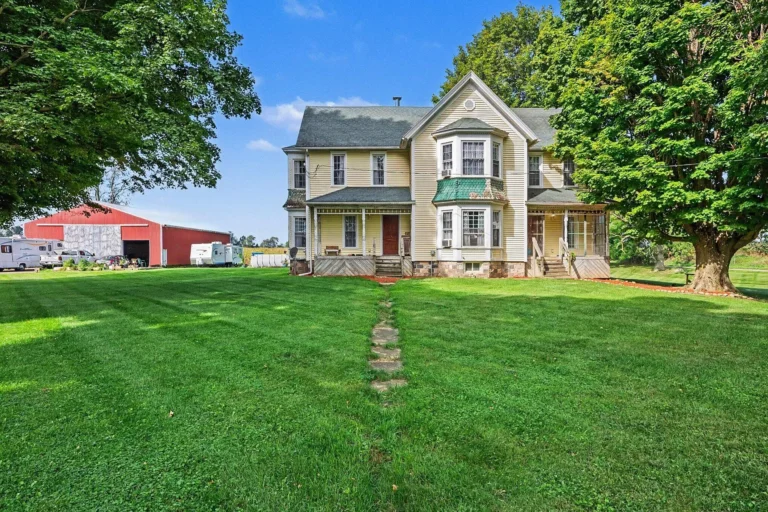 Historic 1894 Farmhouse on 5 Acres: $475,000