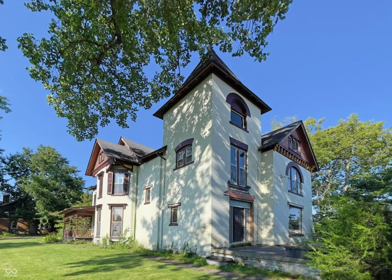 A $179,900 Indiana Victorian Filled With Stained Glass and Quarter-Sawn Oak