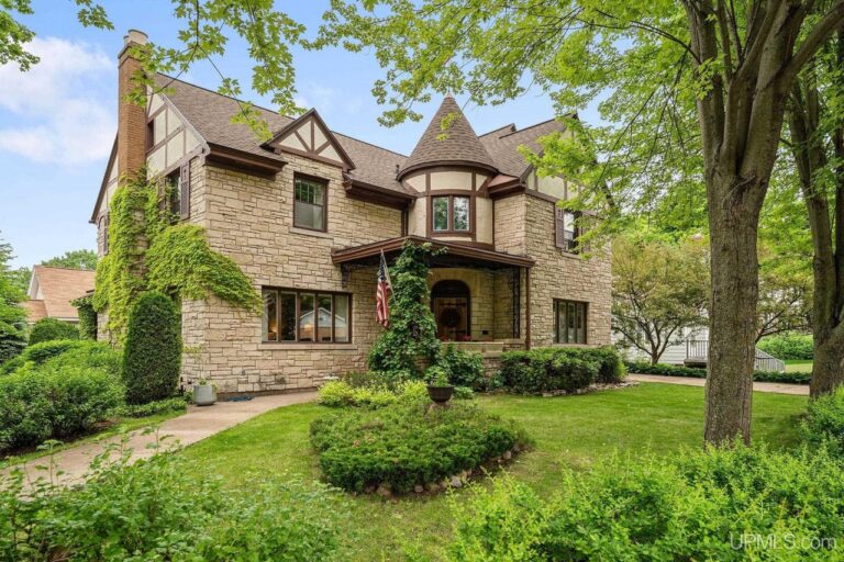 1943 Stone Tudor Landmark | $419,000