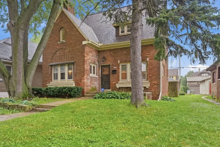 Hardwood Floors, Radiator Heat, and a Fenced Yard: Inside a $199K Milwaukee Tudor