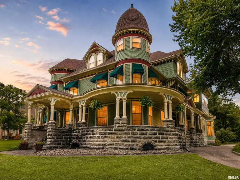 The Wilson-Craig House: 1889 Queen Anne, Original Oak Woodwork