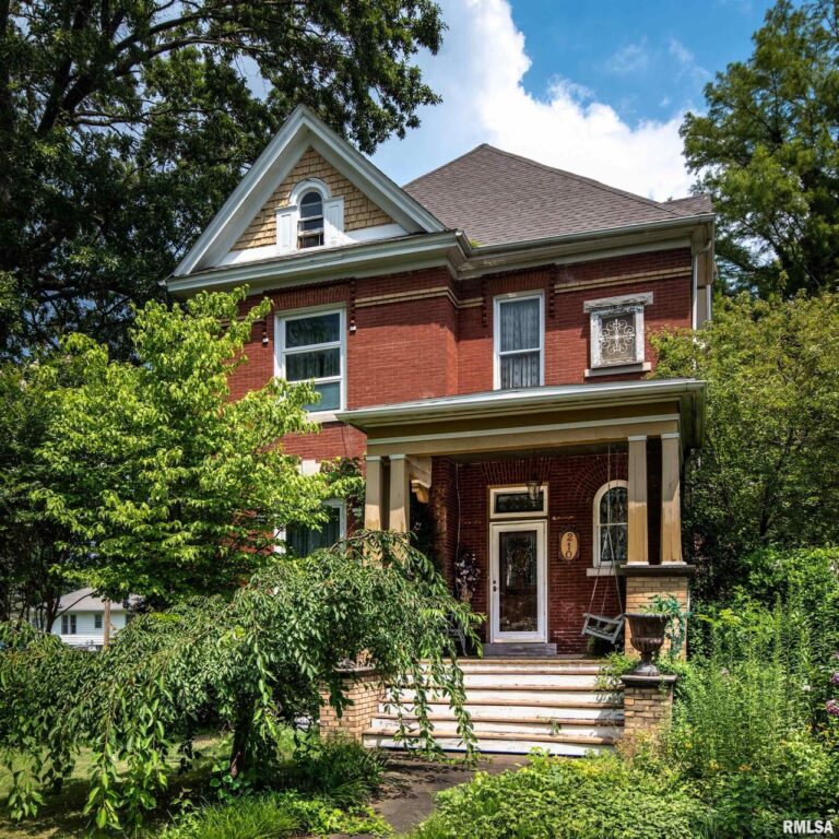 Historic Brick Home: 1896 Victorian Landmark | $189,000