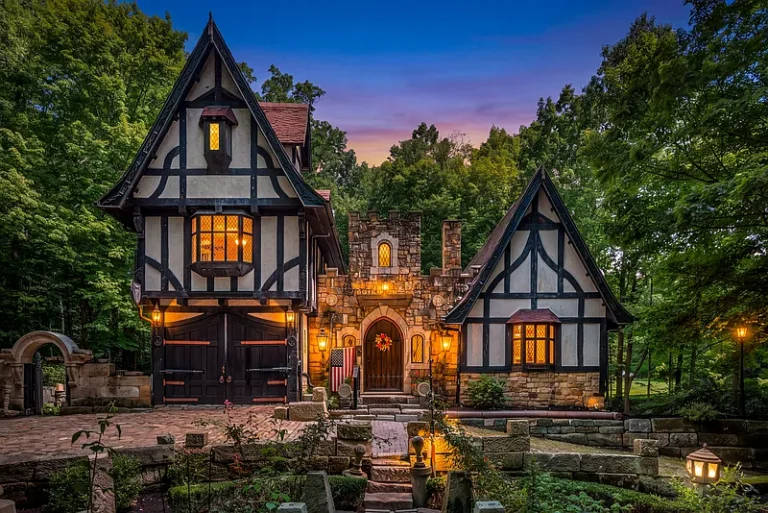 The English Tudor Castle: 1986 European-Inspired Estate | $1,000,000